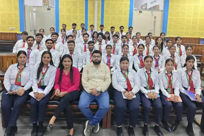 INDUSTRIAL VISIT TO PARLE BISCUITS PVT. LTD., PANTNAGAR ORGANISED BY B.COM DEPARTMENT ON 2ND MAY 2025
