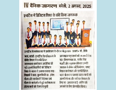 Workshop on Digital Education Awareness Held at Invertis University